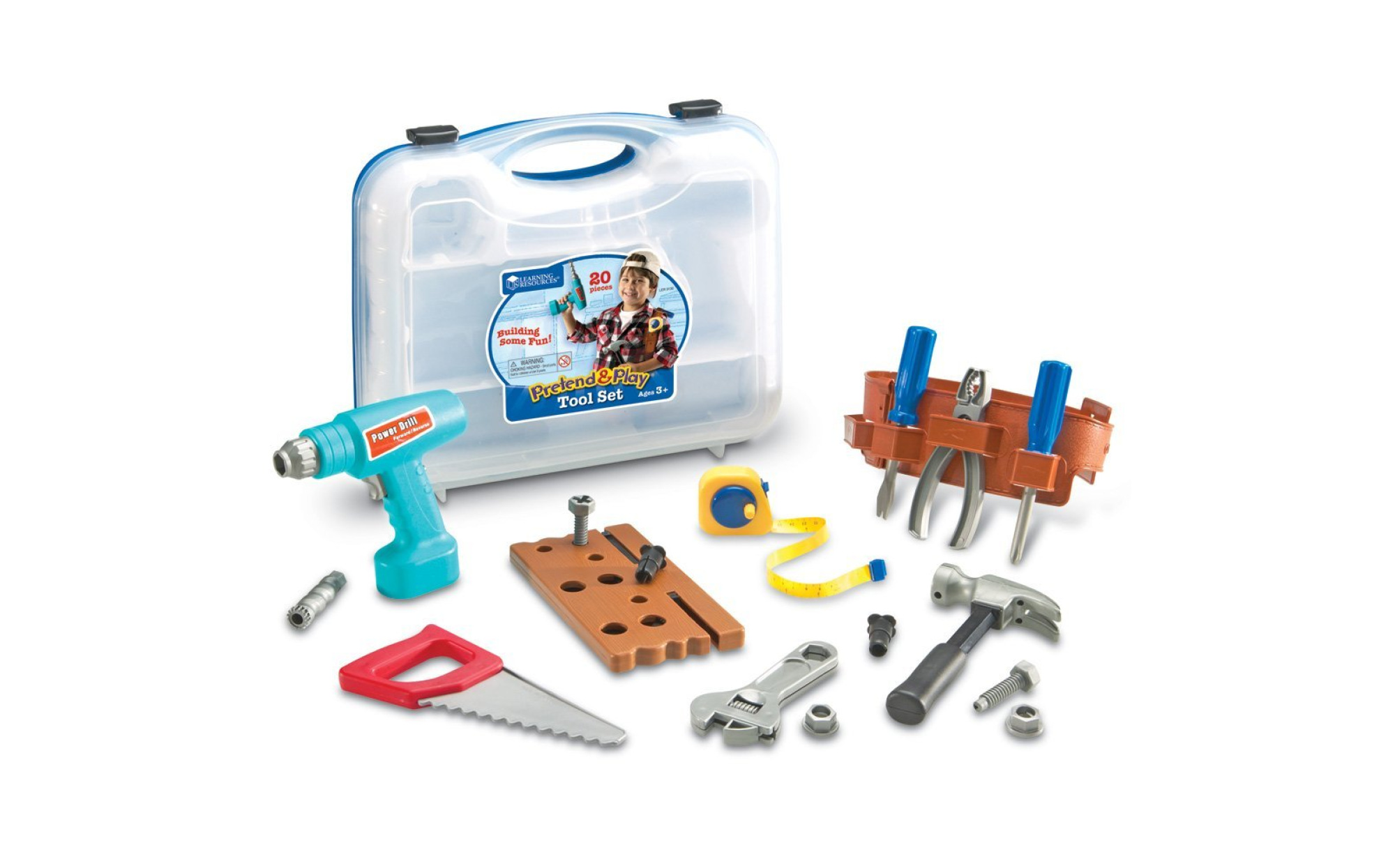 Pretend store tool set