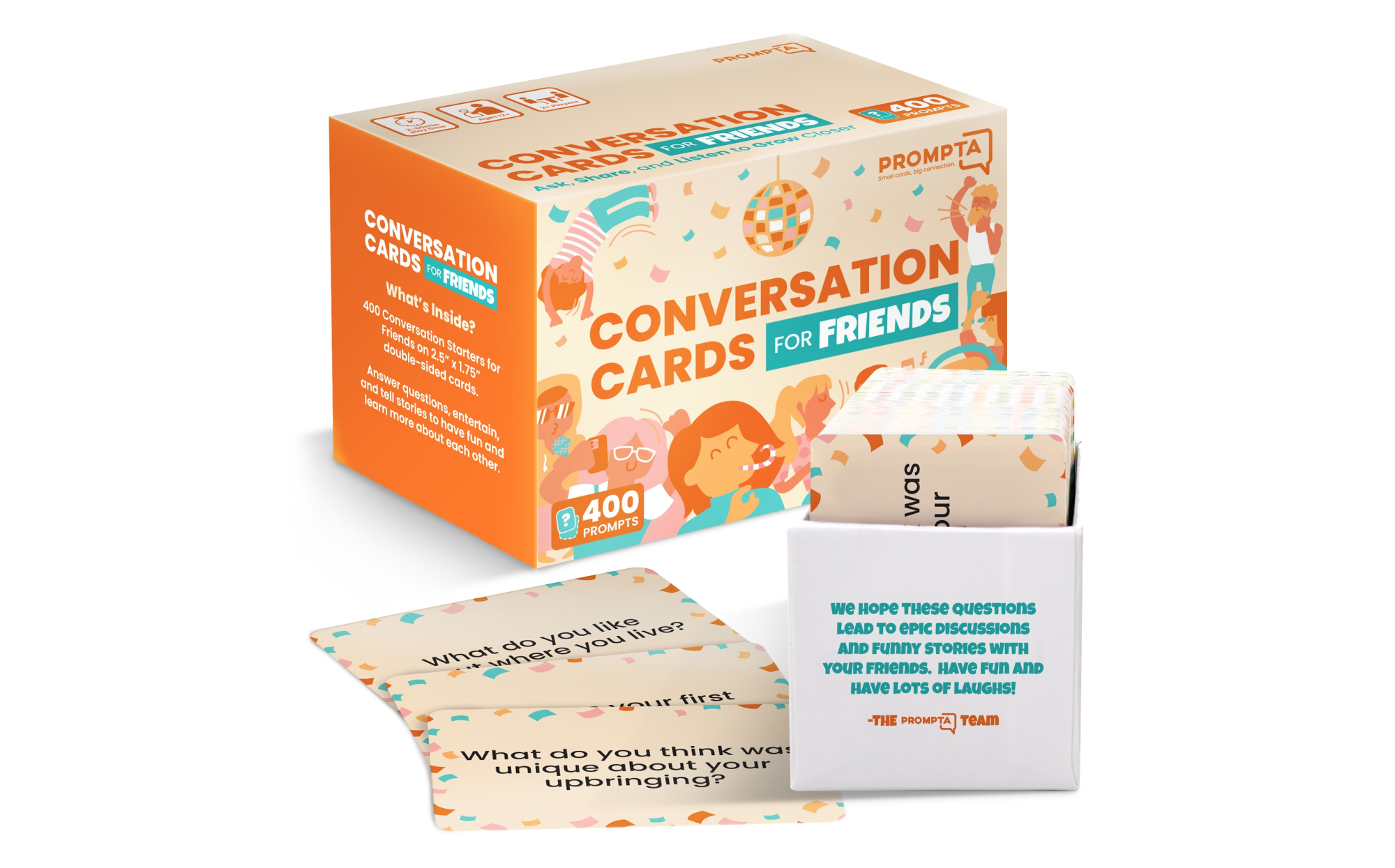 Conversation Cards For Friends: 400 Conversation Starters For Teens And ...